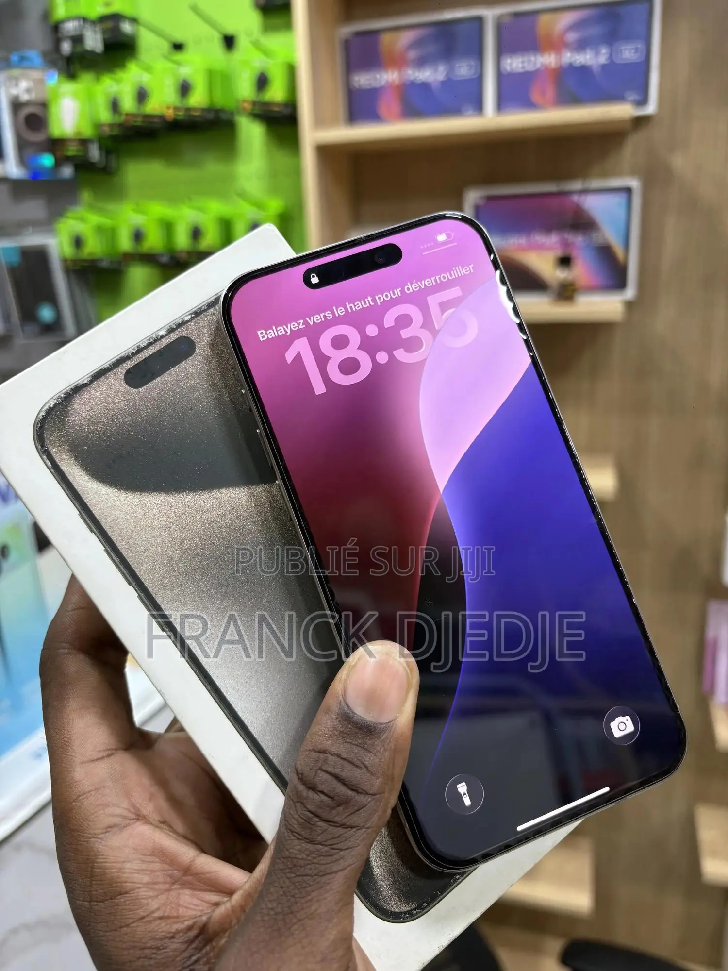 Apple iPhone 15 Pro Max 256 GB Argenté