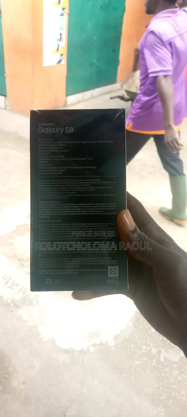 New Samsung Galaxy S8 64 GB Black