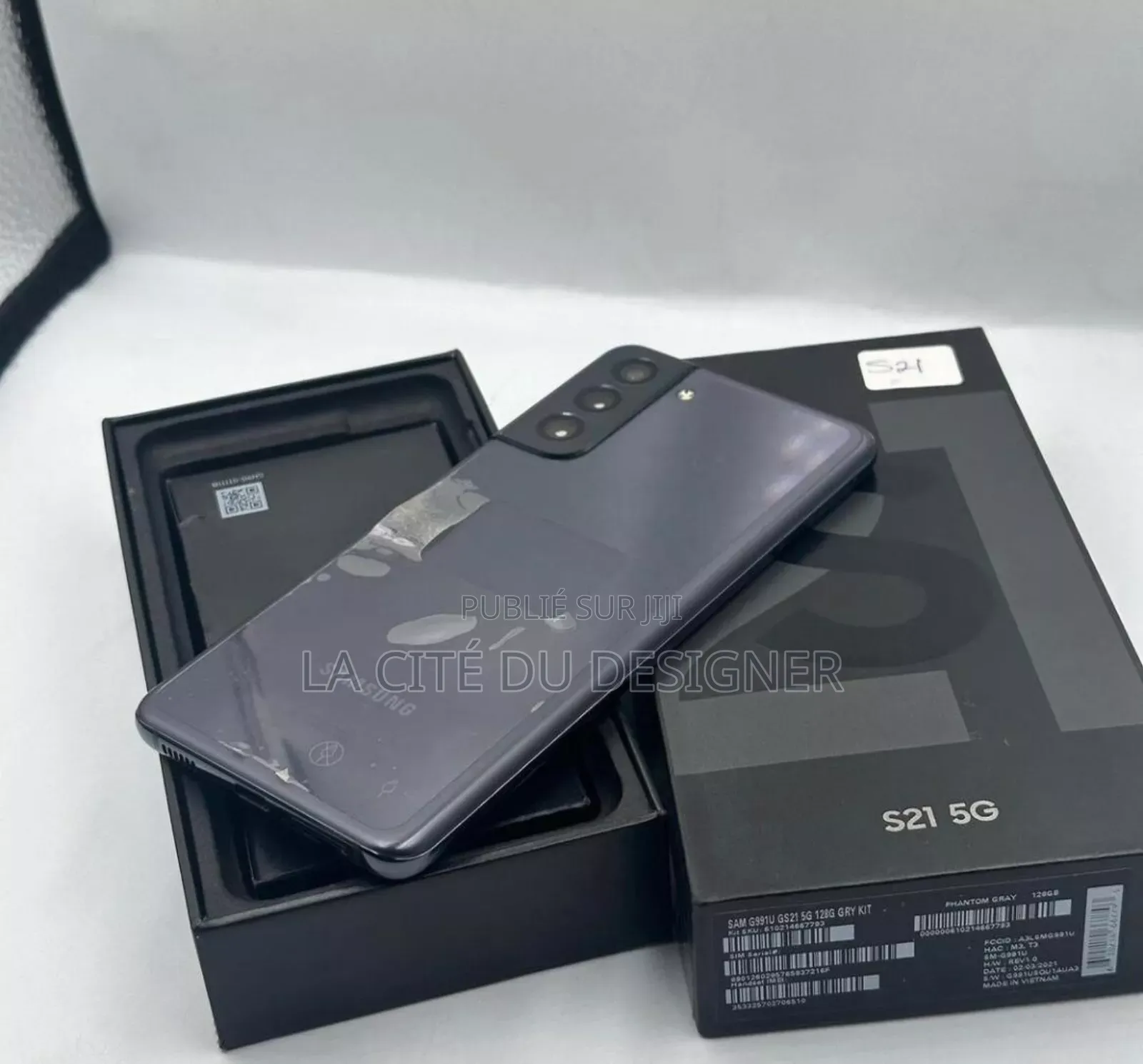 New Samsung Galaxy S21 5G 128 GB Black