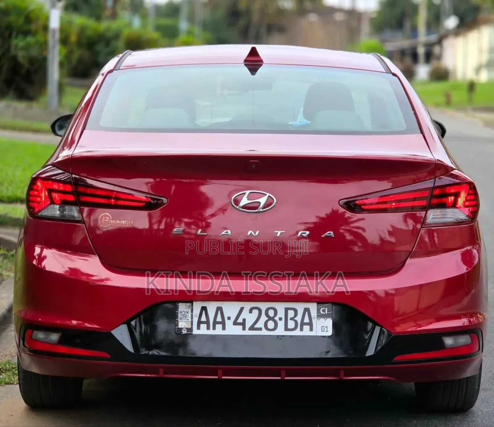 Hyundai Elantra ECO 2019 Rouge