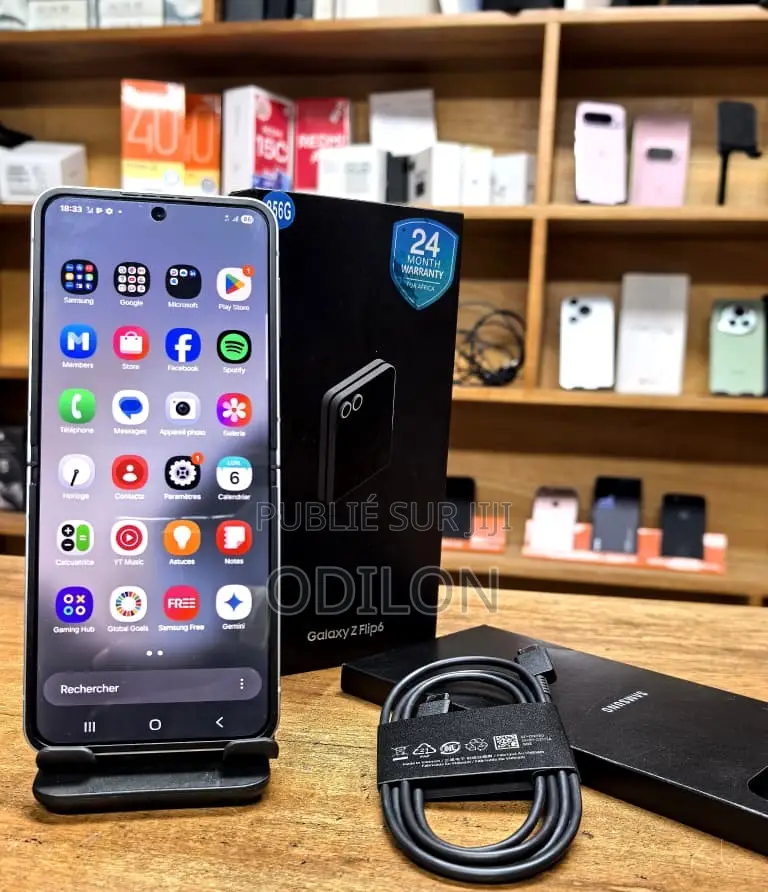 New Samsung Galaxy Z Flip6 256 GB Black