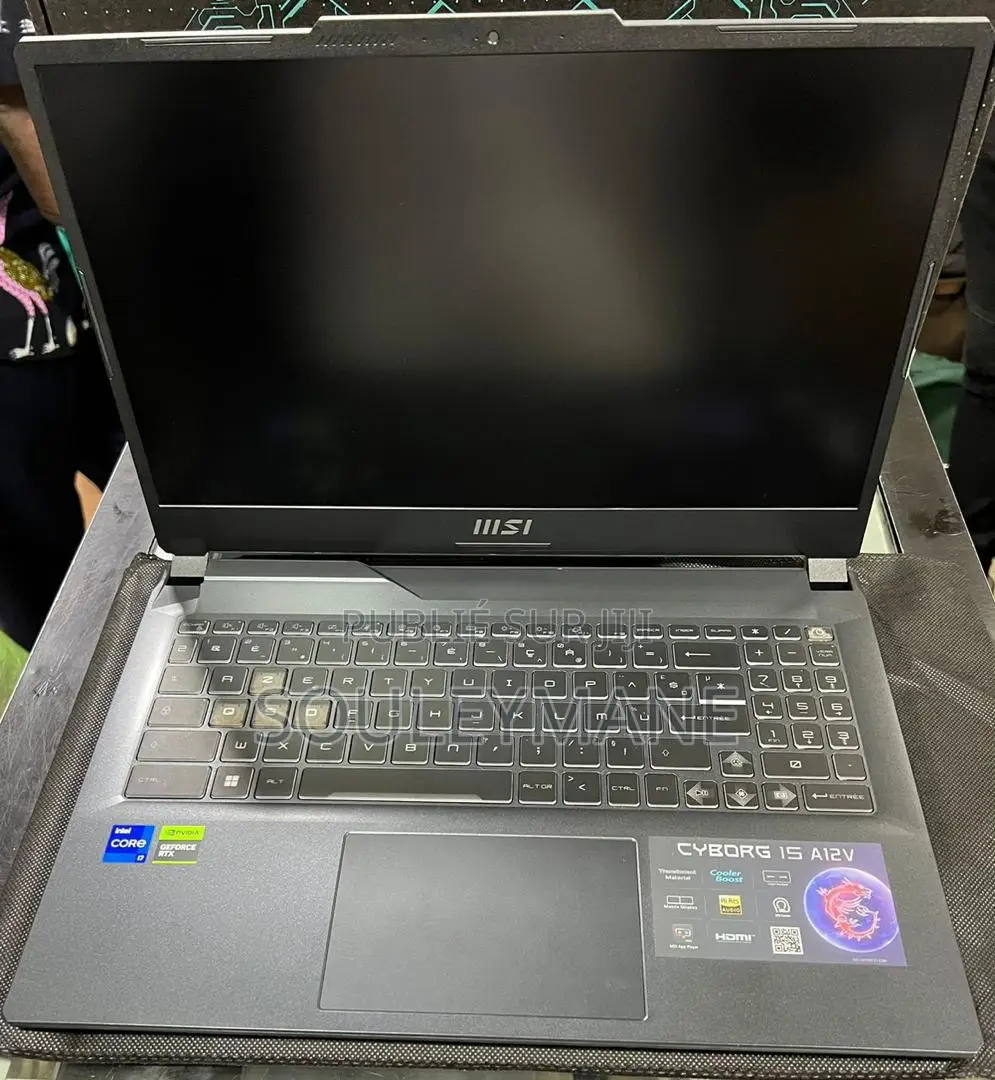 New Ordinateur Portable MSI Cyborg 15 32GB Intel Core I7 SSD 512GB