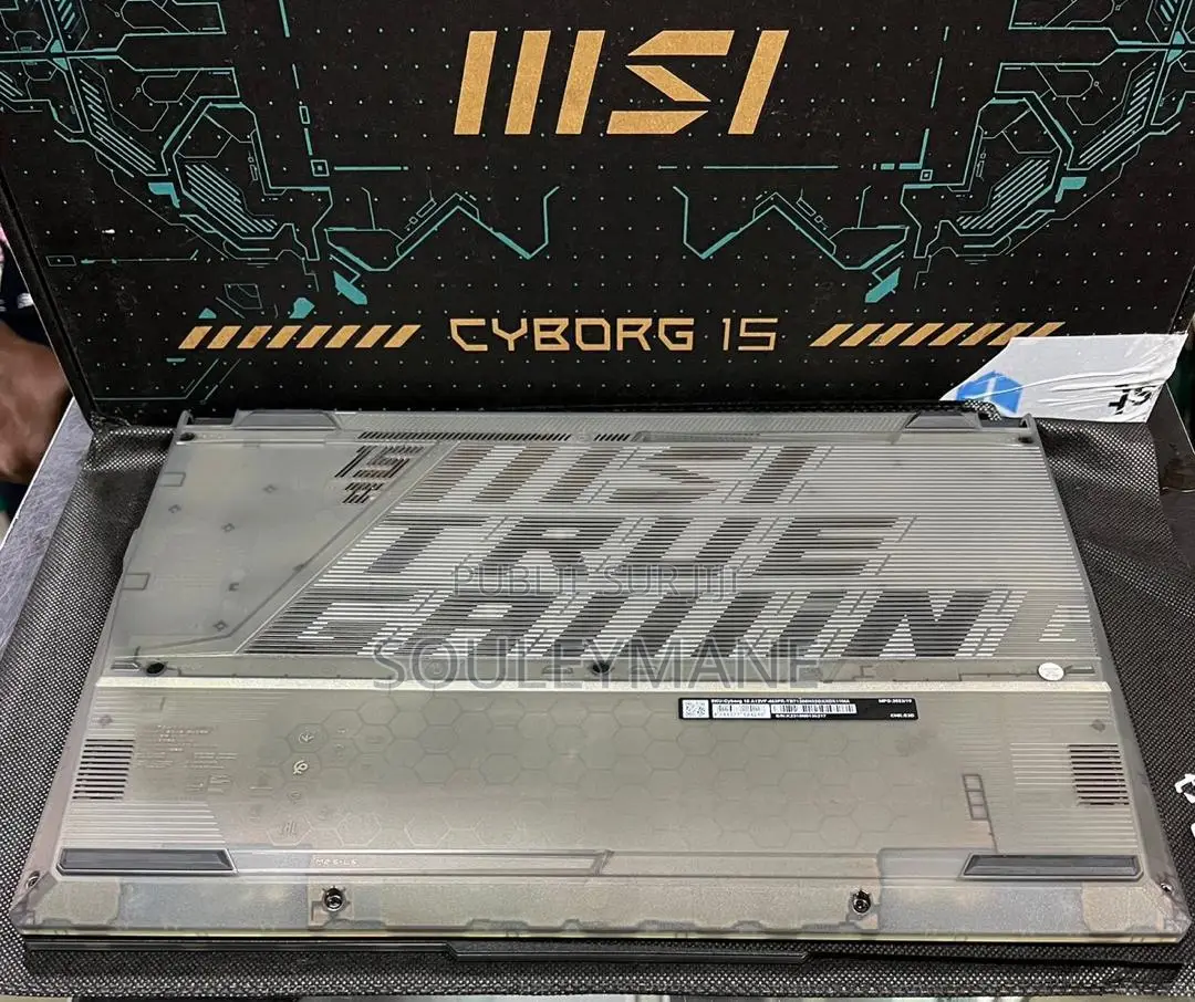 New Ordinateur Portable MSI Cyborg 15 32GB Intel Core I7 SSD 512GB