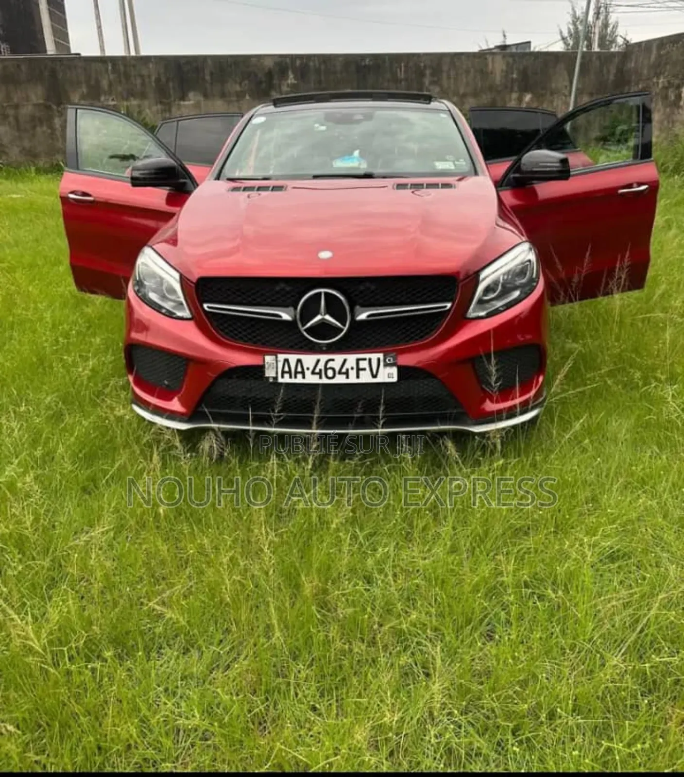 Mercedes-Benz GLE-Class 2018 Rouge
