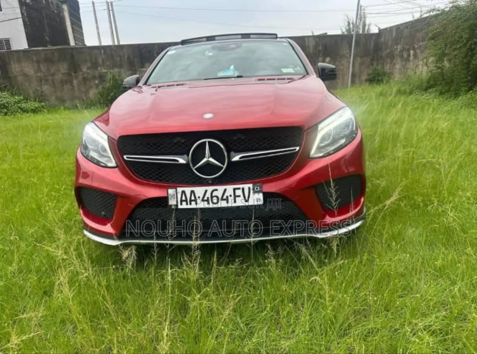 Mercedes-Benz GLE-Class 2018 Rouge