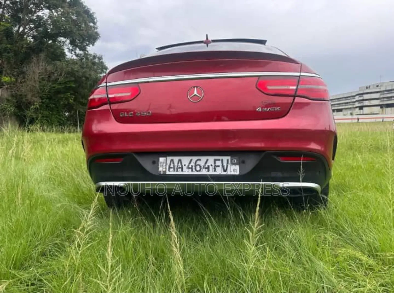 Mercedes-Benz GLE-Class 2018 Rouge