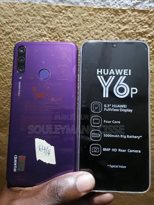 Photo - Huawei Y6p 64 GB Violet
