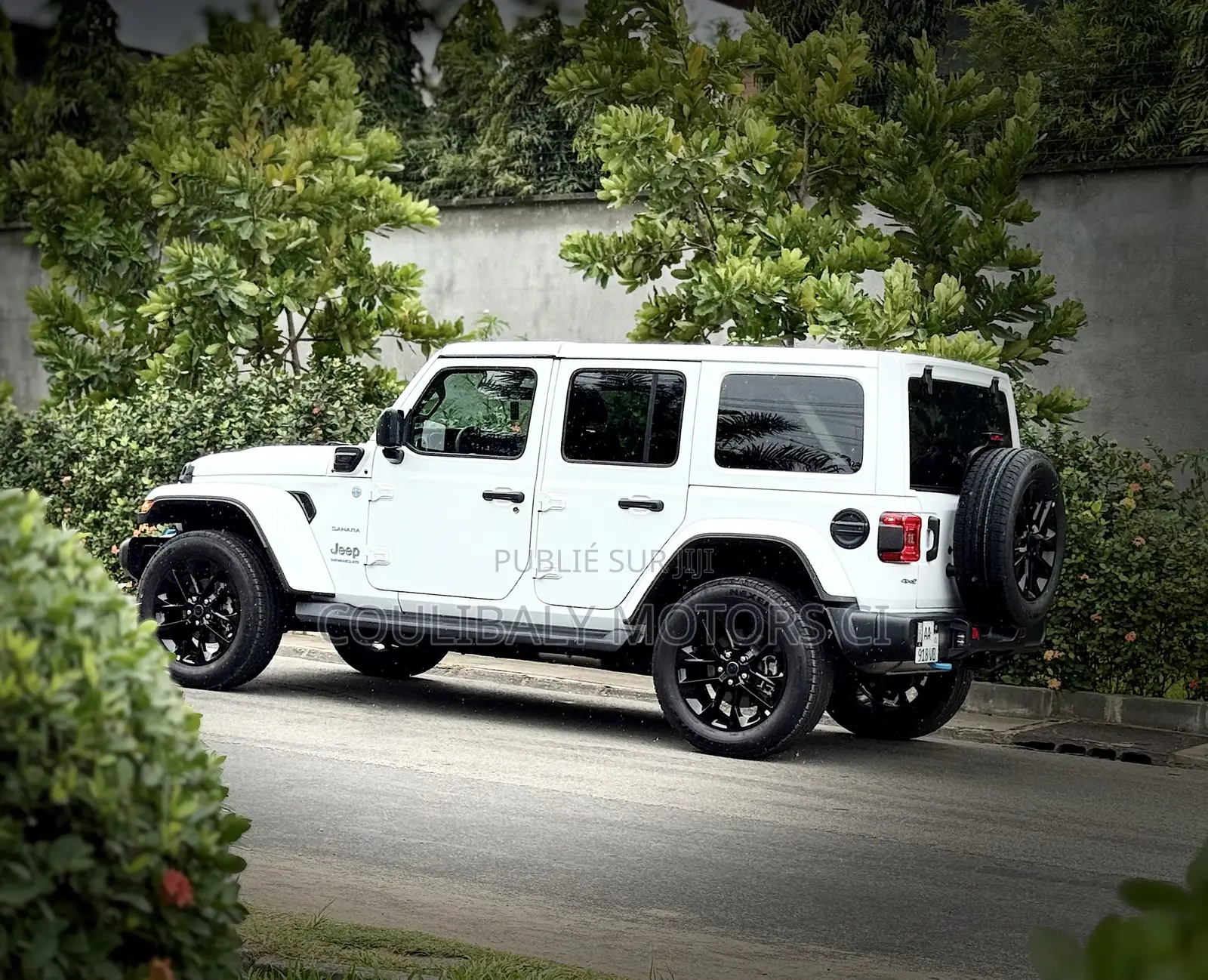 Jeep Wrangler Sahara 4 Door 4x4 2024 Blanc
