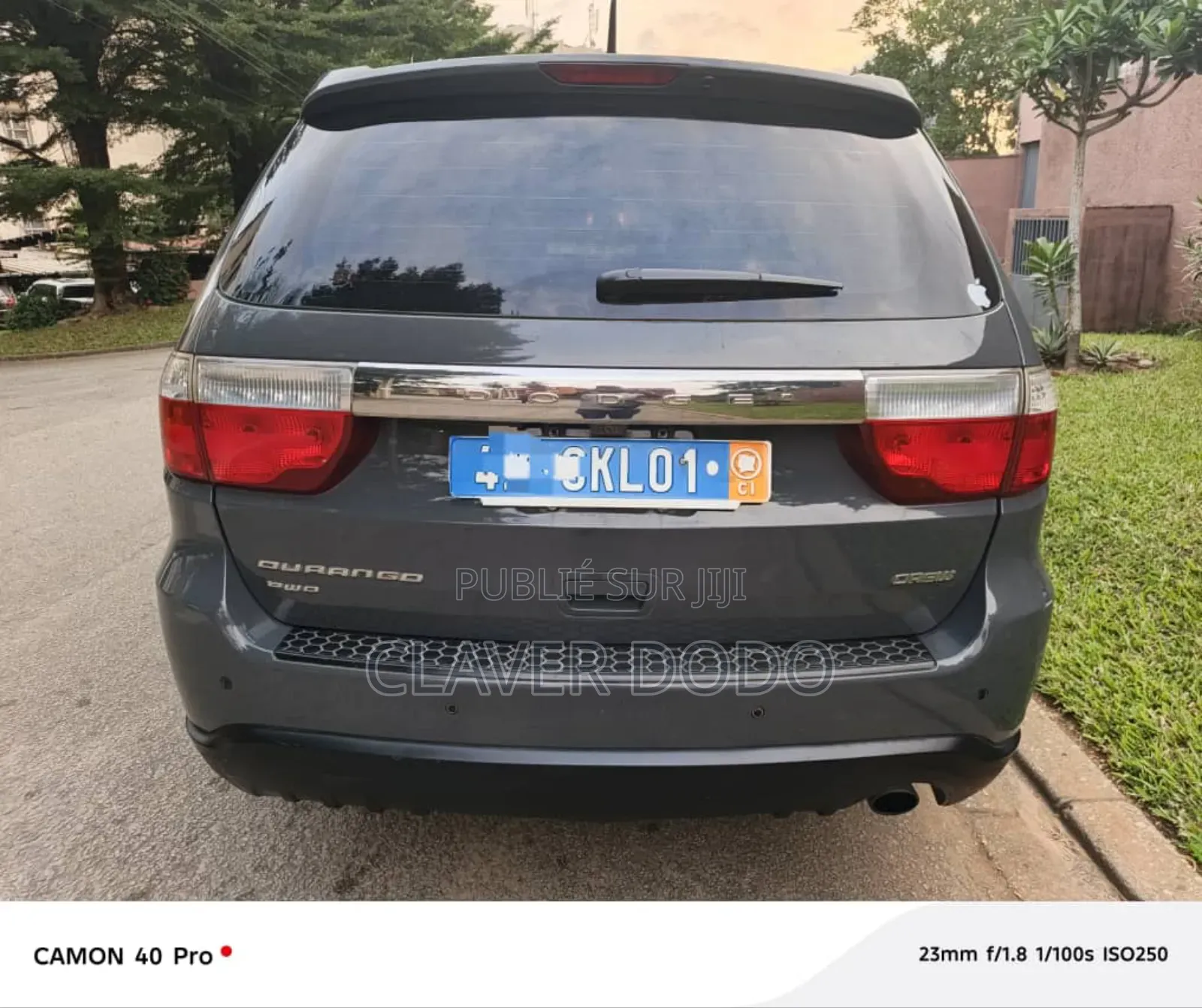 Dodge Durango 2015 Gris