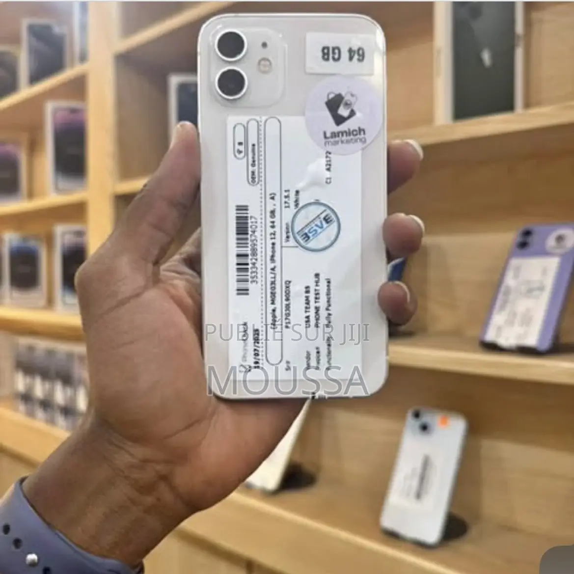 Neuf Apple iPhone 12 64 GB Blanc