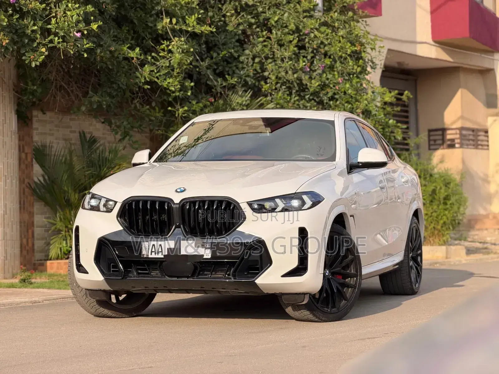 New BMW X6 2025 Blanc