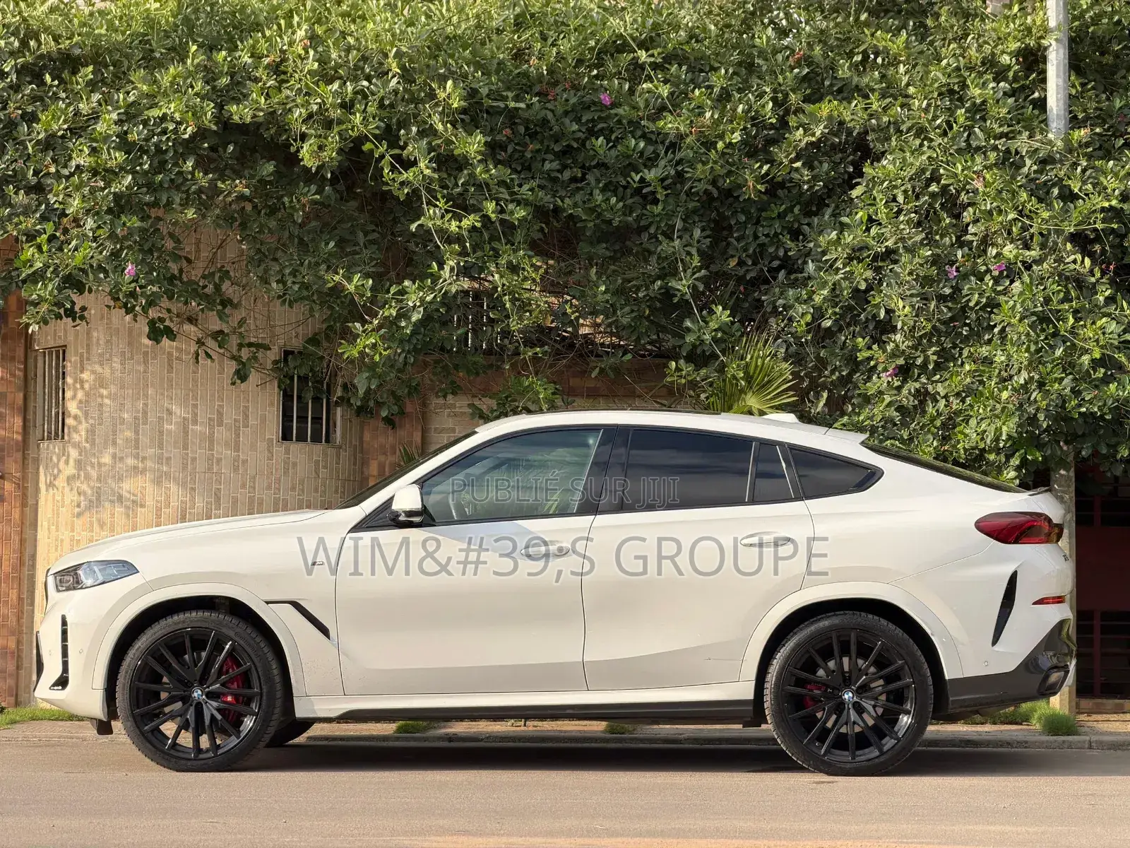 New BMW X6 2025 Blanc