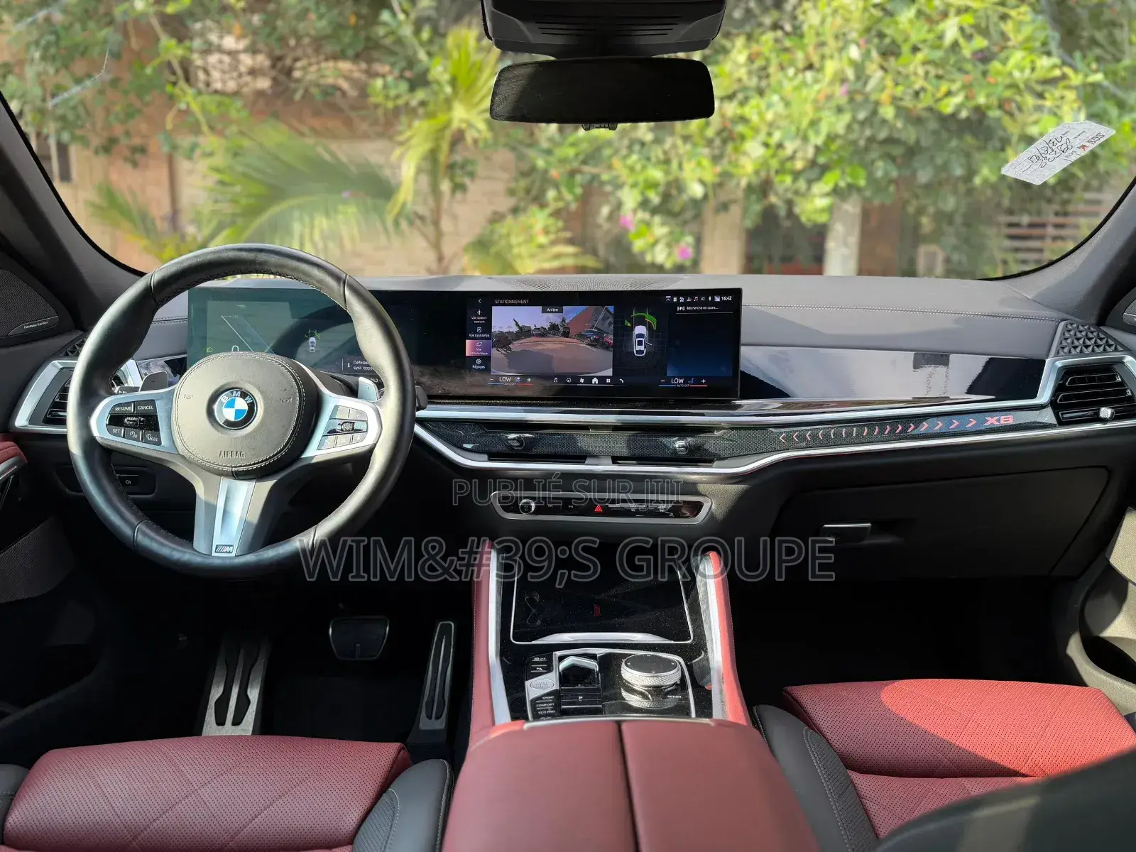 New BMW X6 2025 Blanc