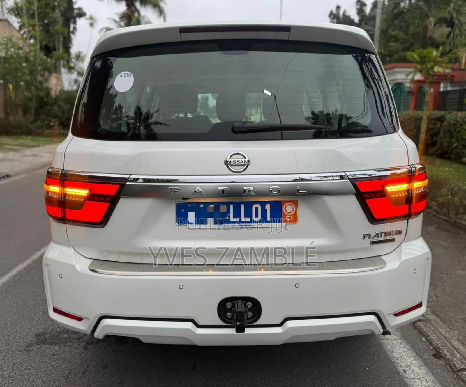 Nissan Patrol 2022 Blanc