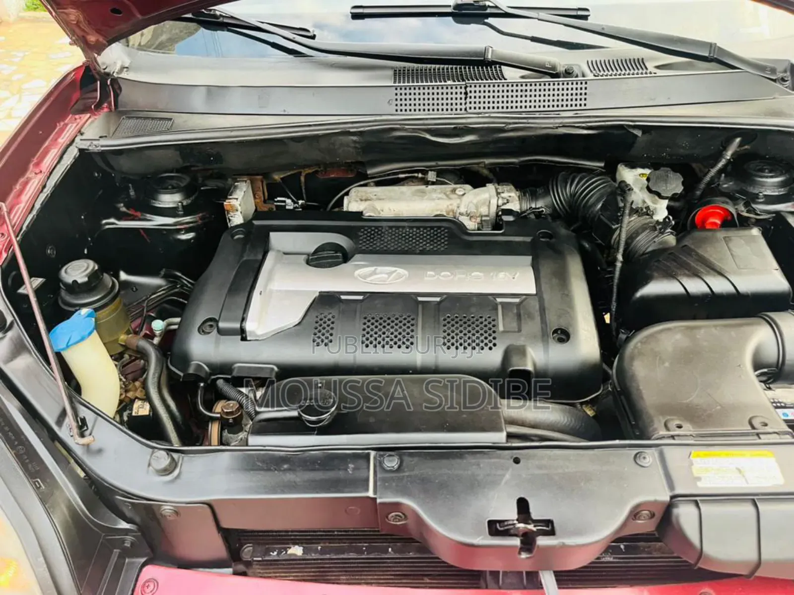 Hyundai Tucson SE 4x4 2008 Rouge