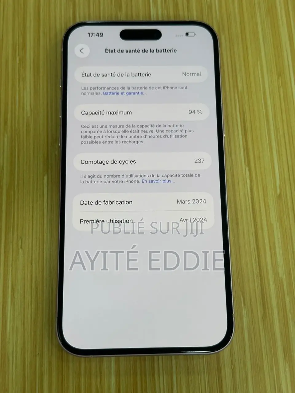 Apple iPhone 15 Plus 256 GB Rose