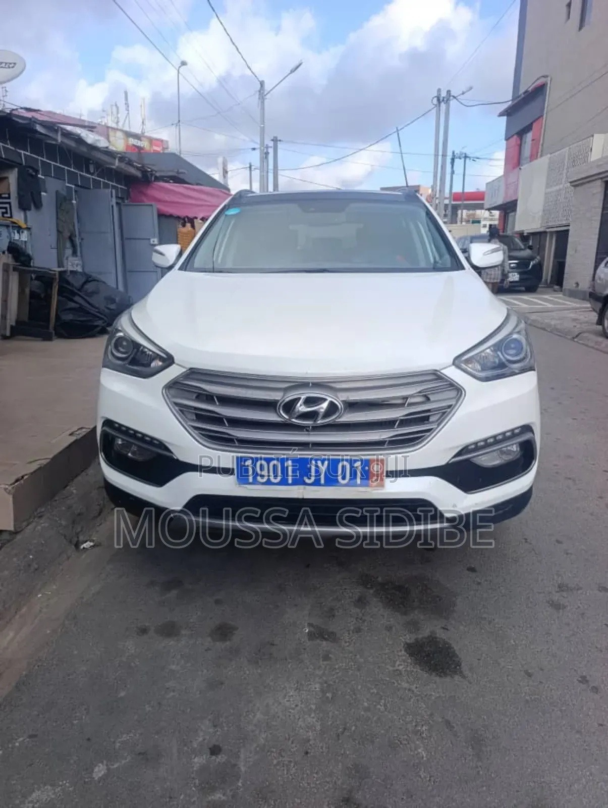 Hyundai Santa Fe 2018 Blanc