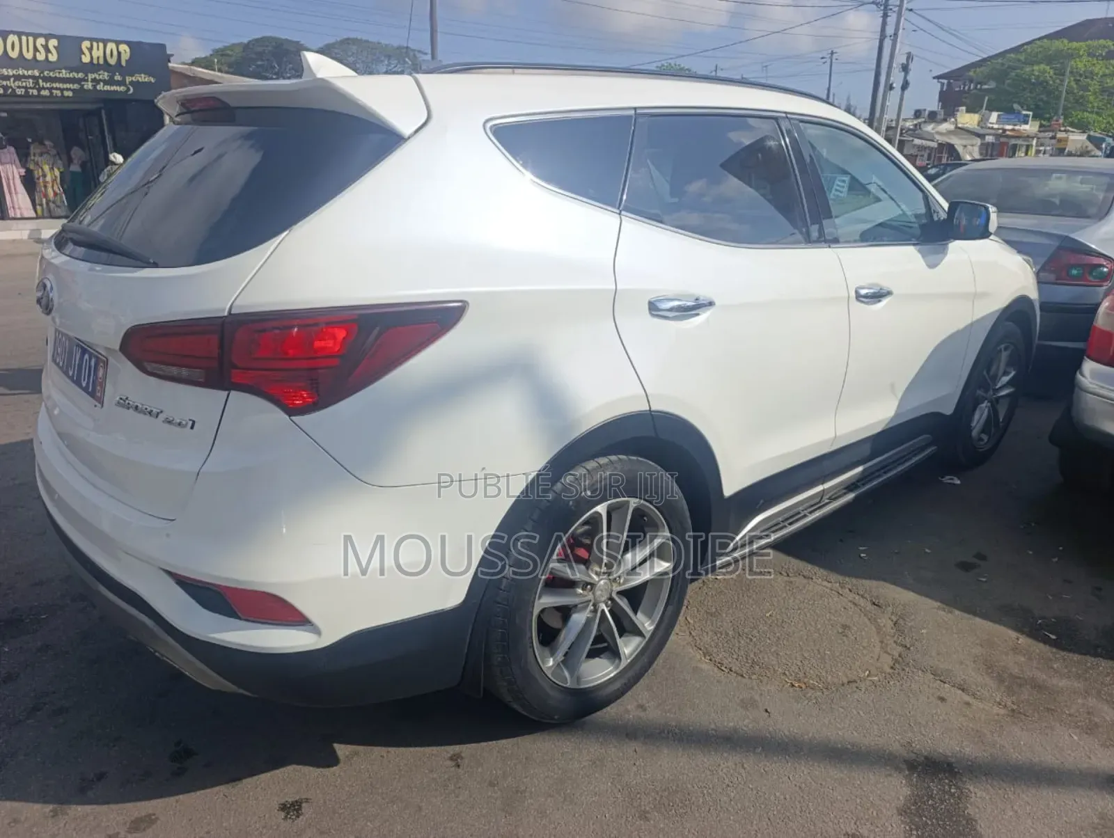 Hyundai Santa Fe 2018 Blanc