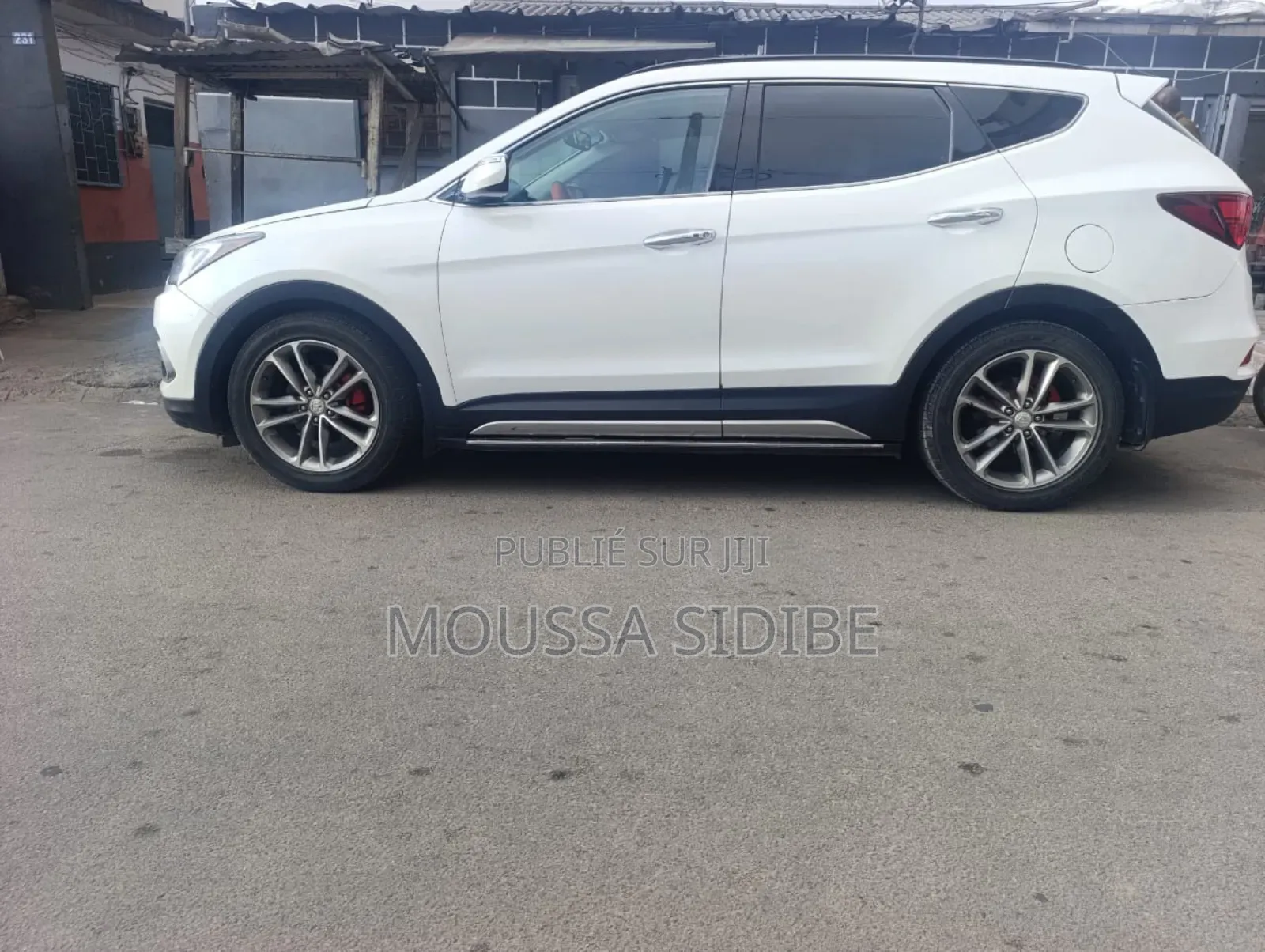 Hyundai Santa Fe 2018 Blanc