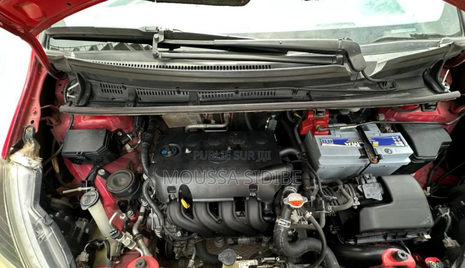 Toyota Yaris 2017 Rouge