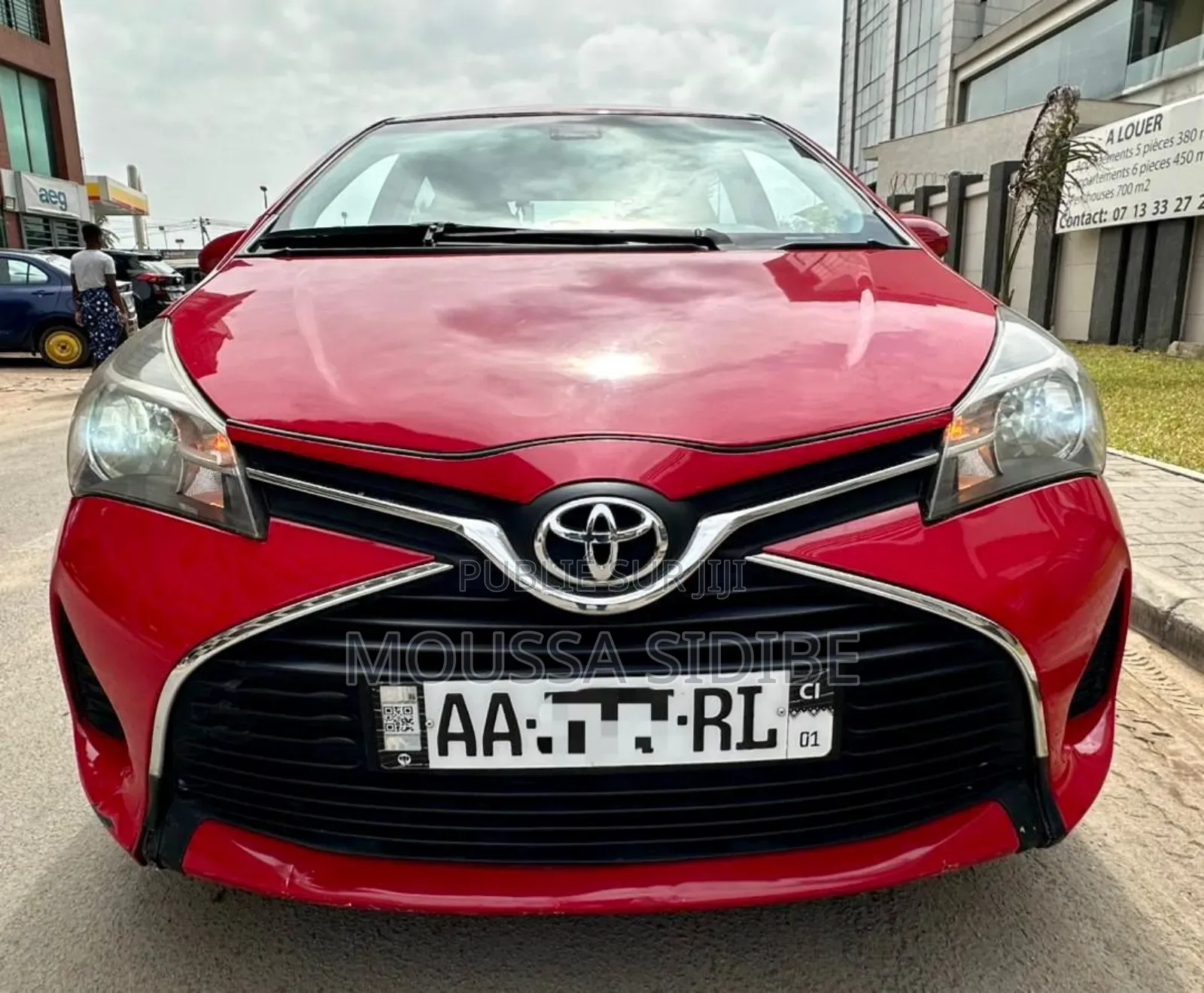 Toyota Yaris 2017 Rouge
