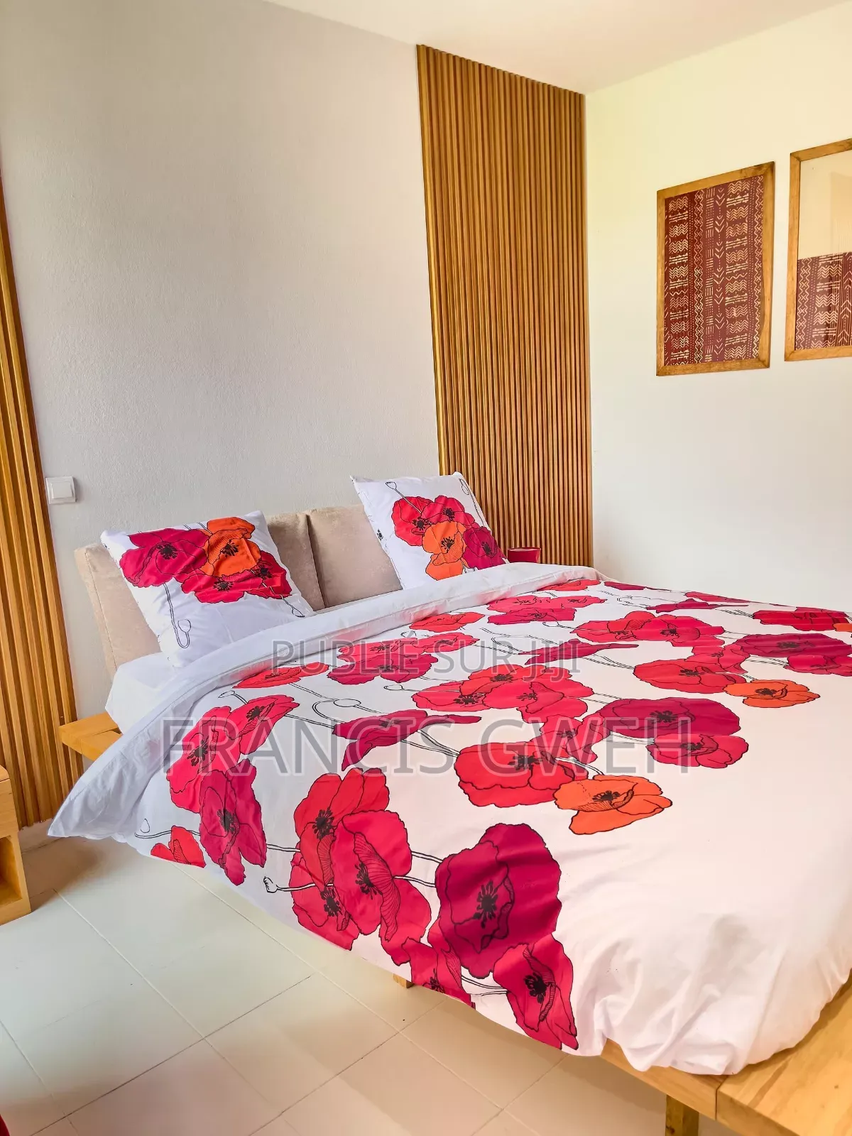 Furnished 4chbre Appartement dans Gweh Francis, Cocody à Louer