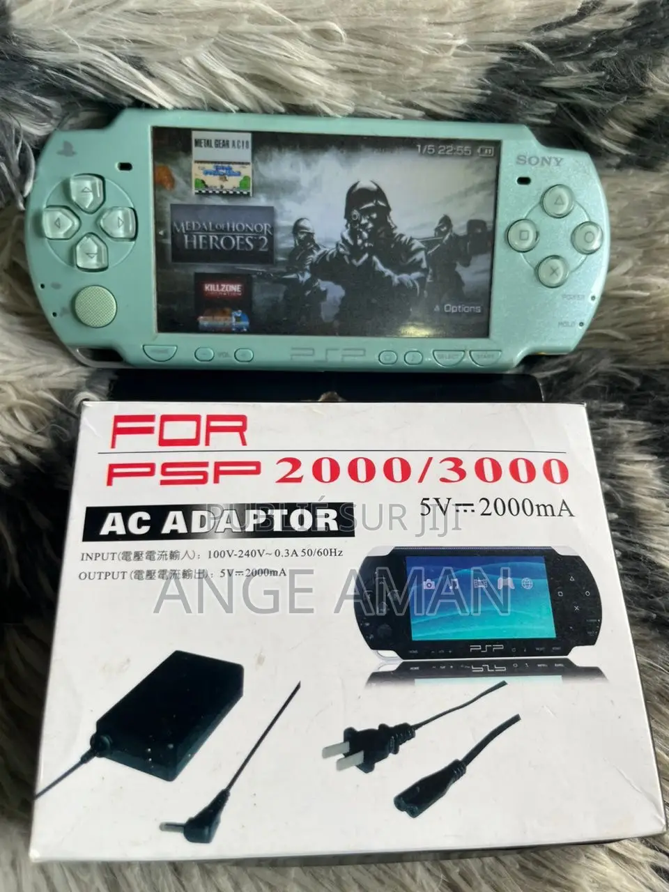 Psp Sony Avec 60 Jeux Inclus + Pochette Offerte