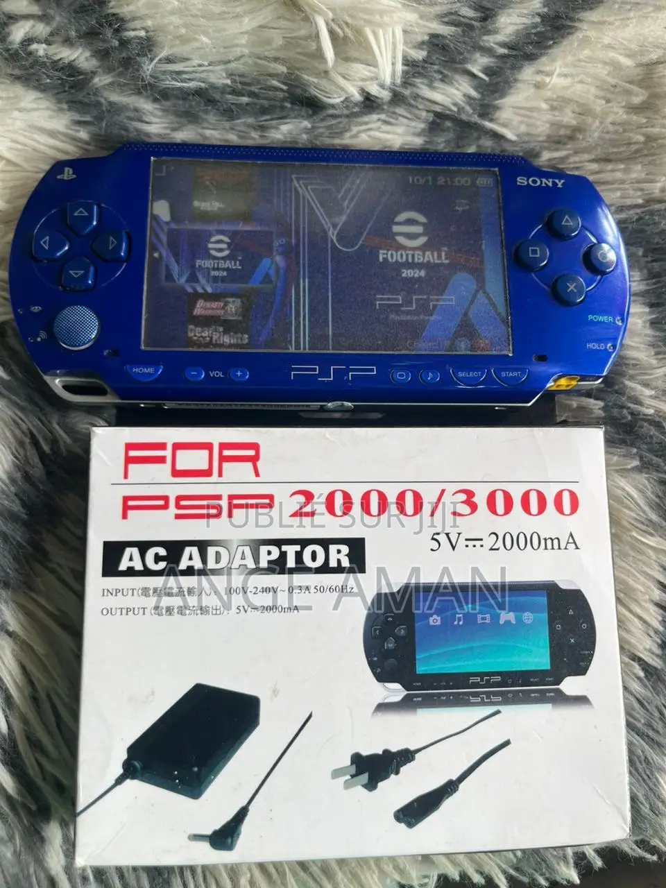 Psp Sony Avec 60 Jeux Inclus + Pochette Offerte