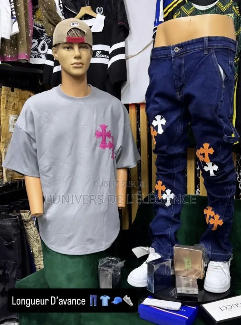 T-Shirt+Casquette+Pantalon+Basket