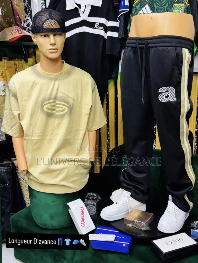 T-Shirt+Casquette+Pantalon+Basket