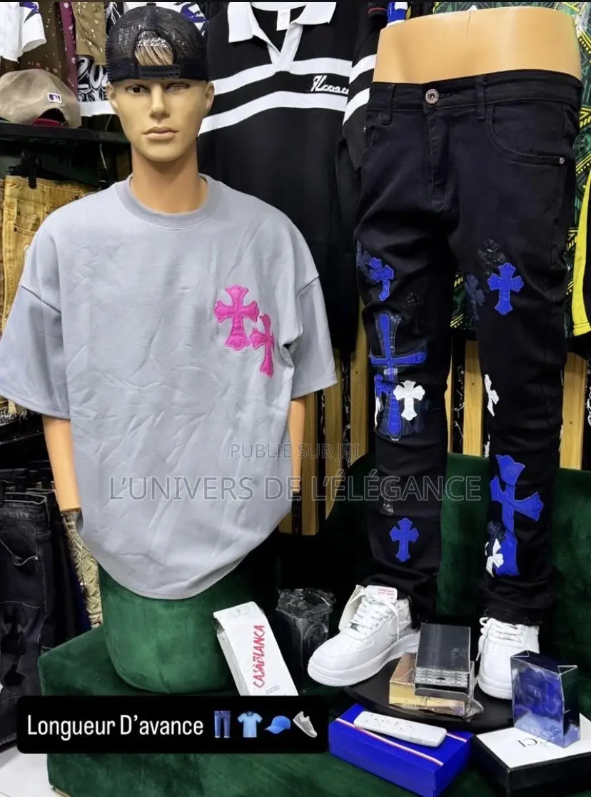 T-Shirt+Casquette+Pantalon+Basket