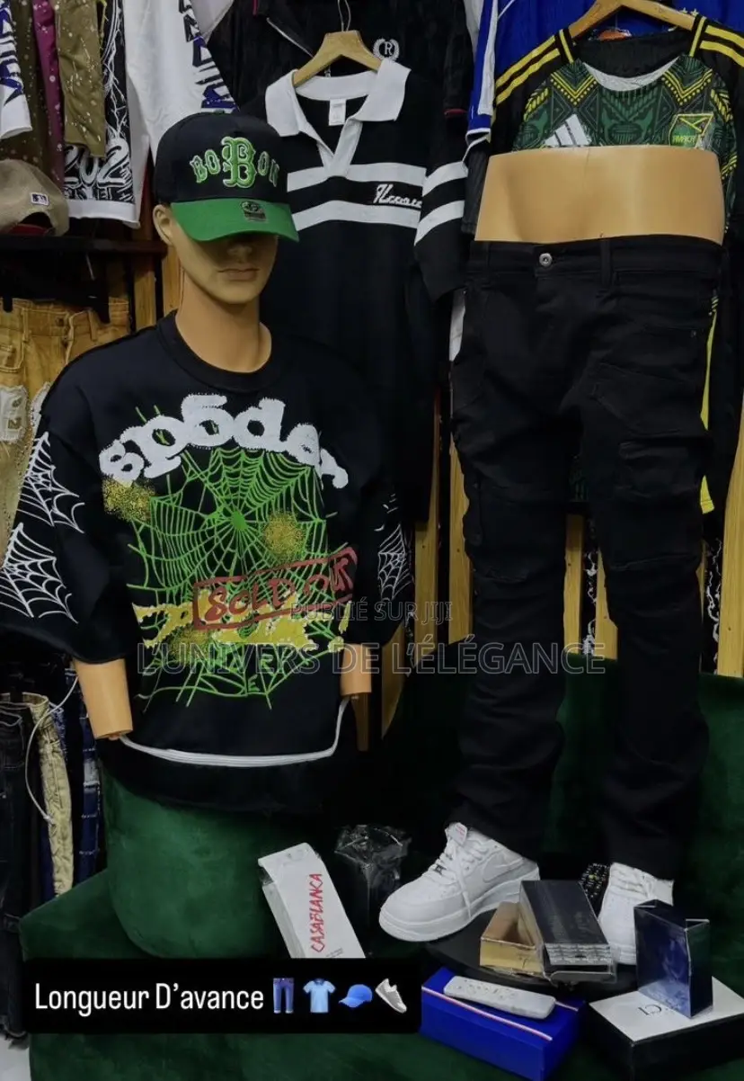 T-Shirt+Casquette+Pantalon+Basket