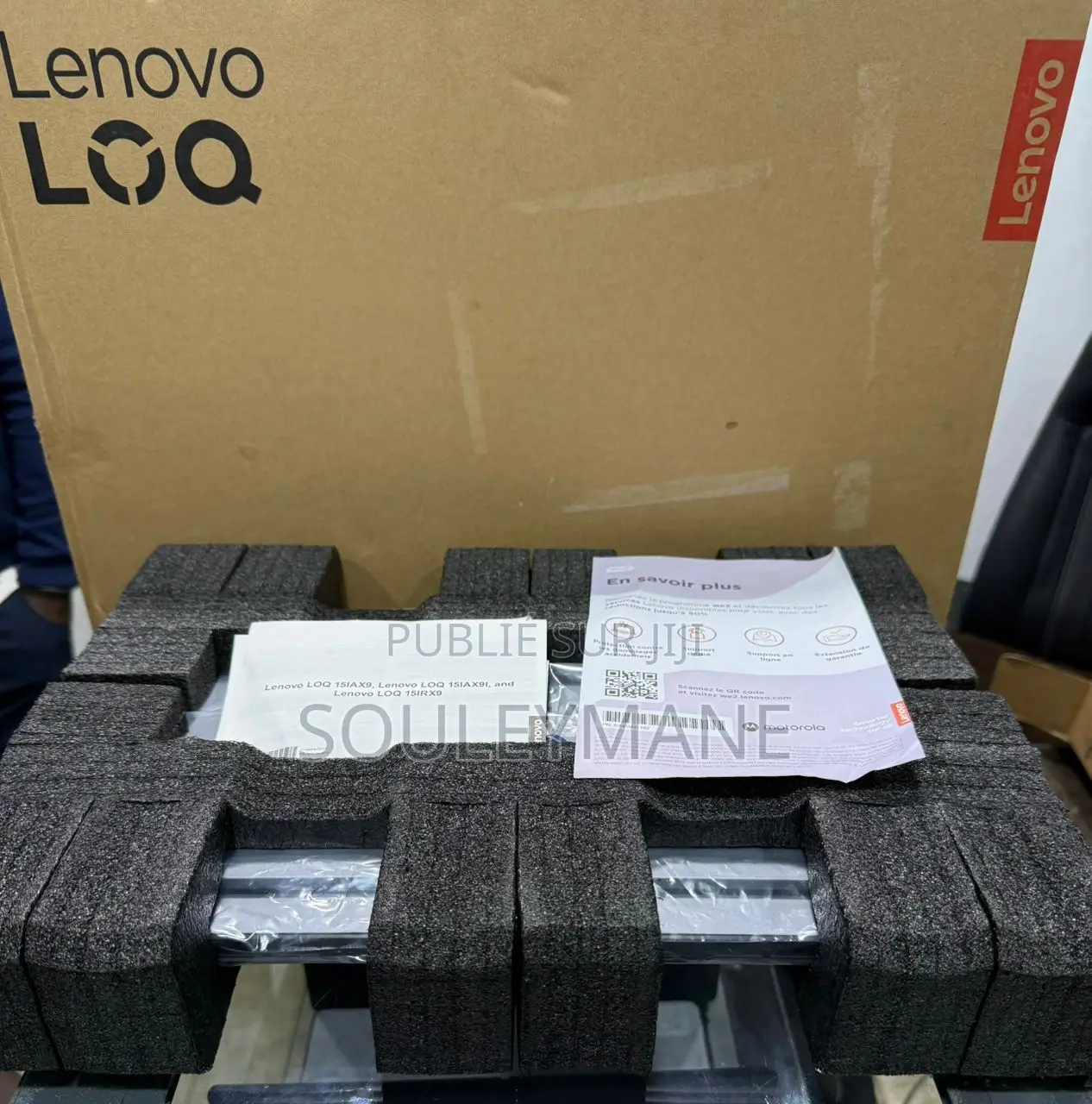 New Ordinateur Portable Lenovo LOQ 15ARP9 24GB Intel Core I5 SSD 512GB