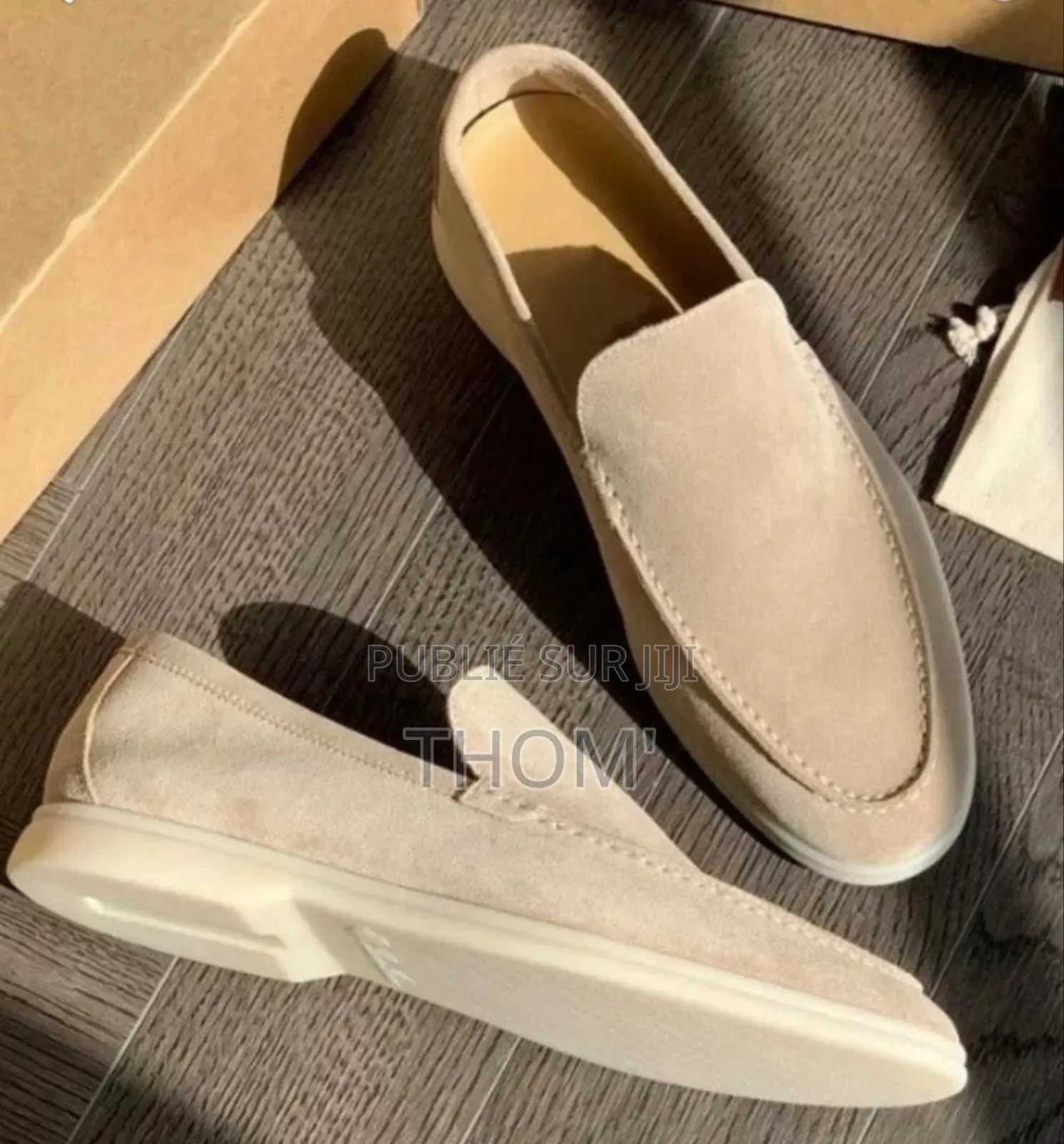 Baladeuse Homme en Daim