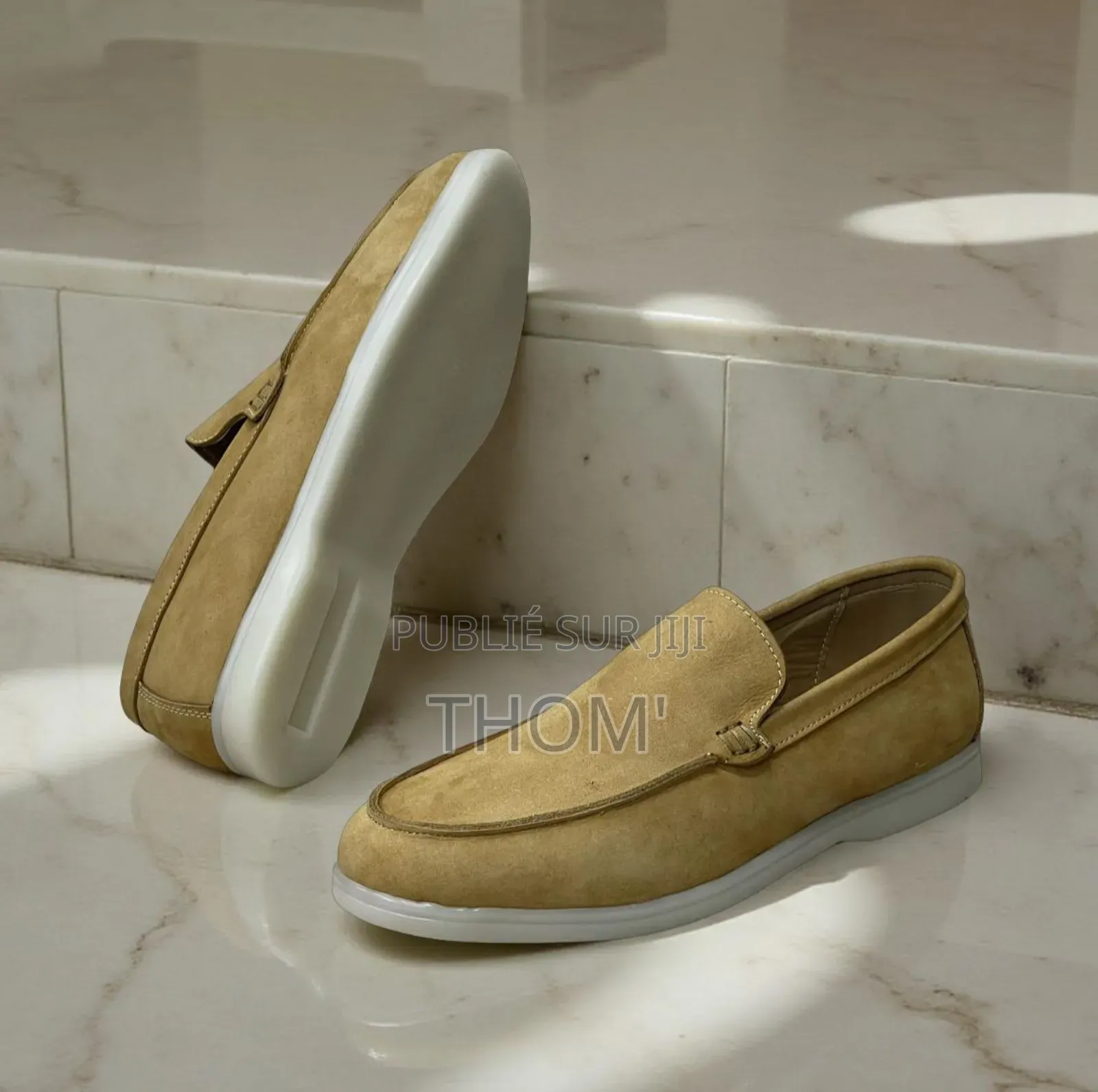 Baladeuse Homme en Daim