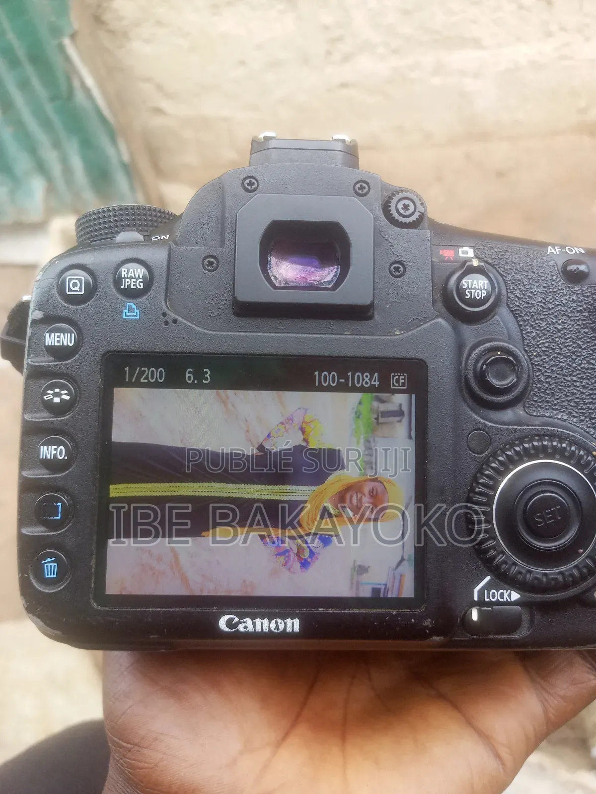 Appareil Photo Canon 7d Sans Objectif Boîte De Nuit