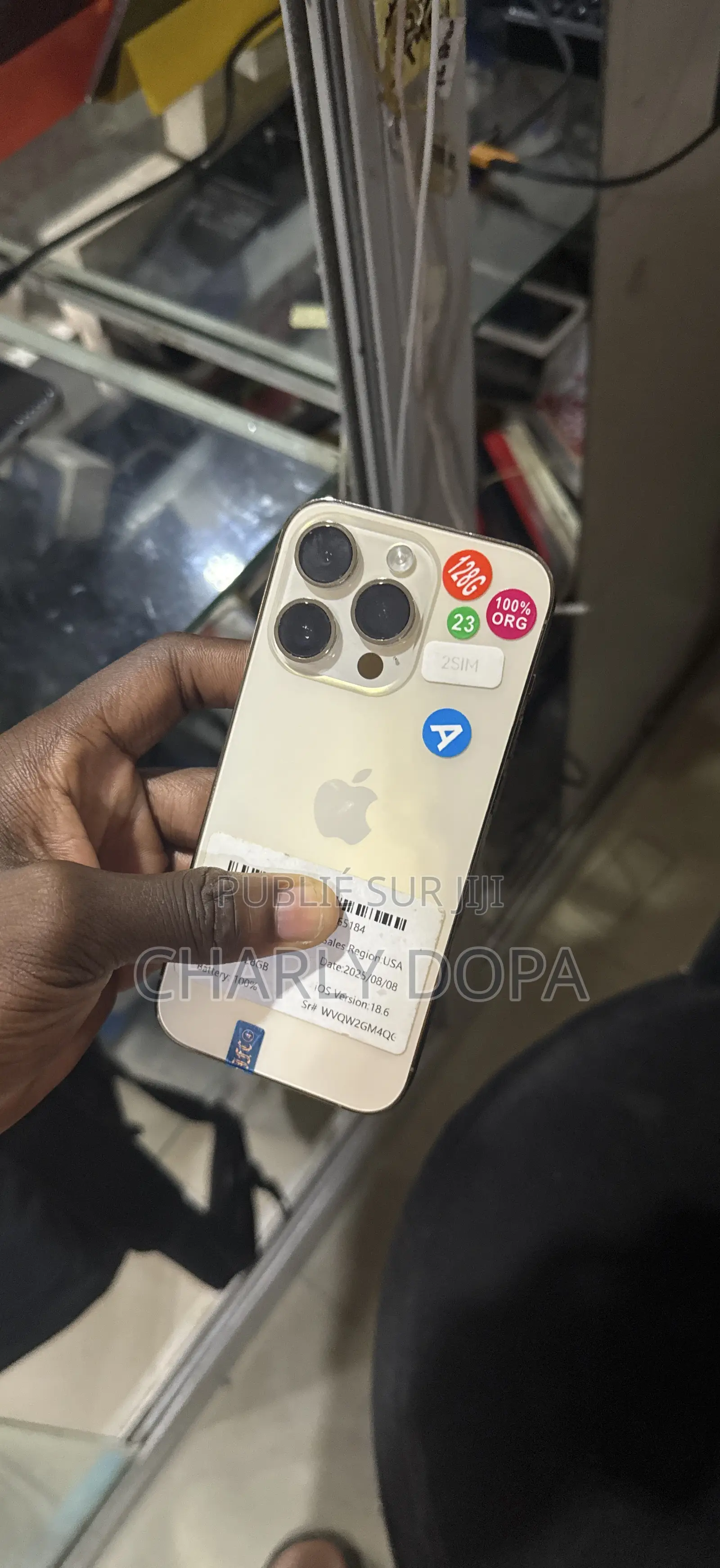 Apple iPhone 14 Pro 128 GB Doré