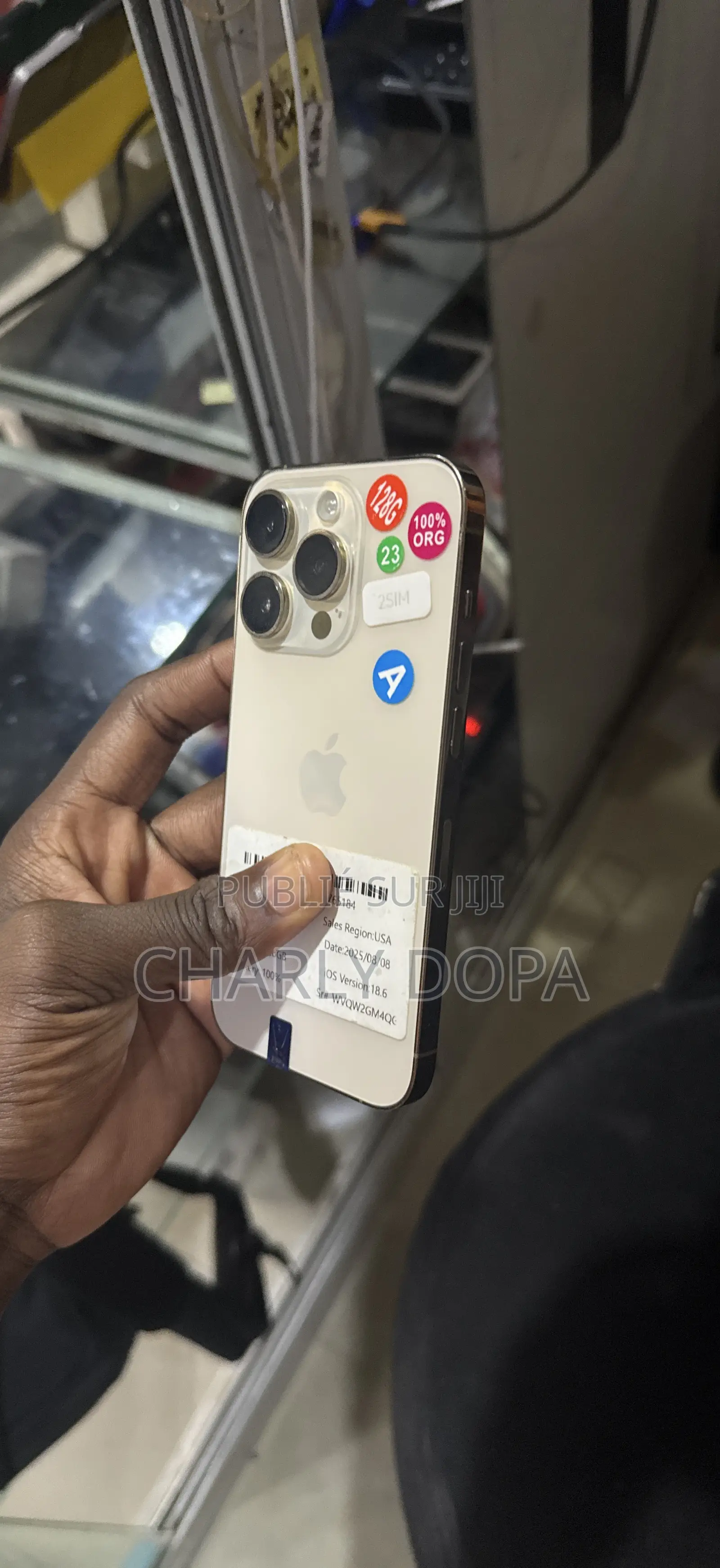 Apple iPhone 14 Pro 128 GB Doré