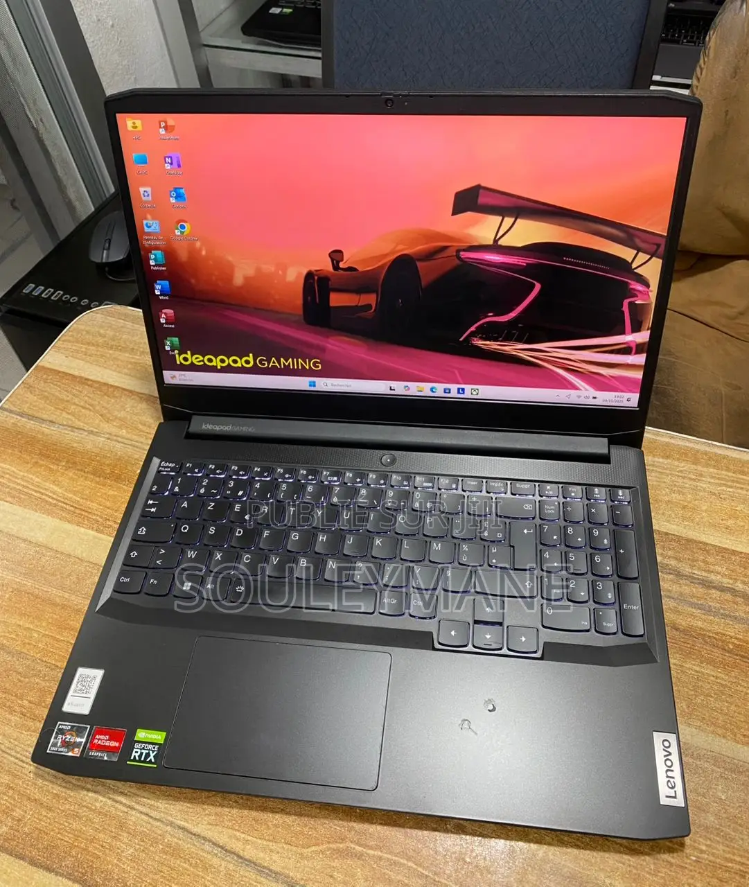 Ordinateur Portable Lenovo Ideapad 3 16GB AMD Ryzen 5 SSD 512GB