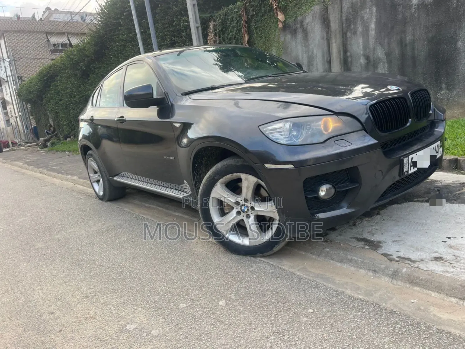 BMW X6 xDrive35i 4x4 Coupe (3.0L 6cyl 8A) 2011 Black