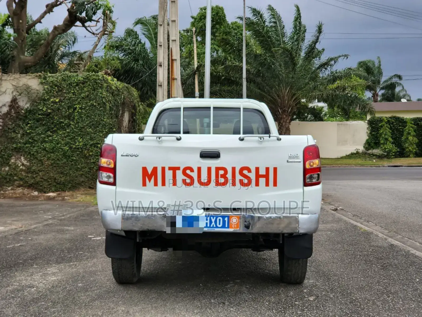 Mitsubishi L200 2018 Blanc