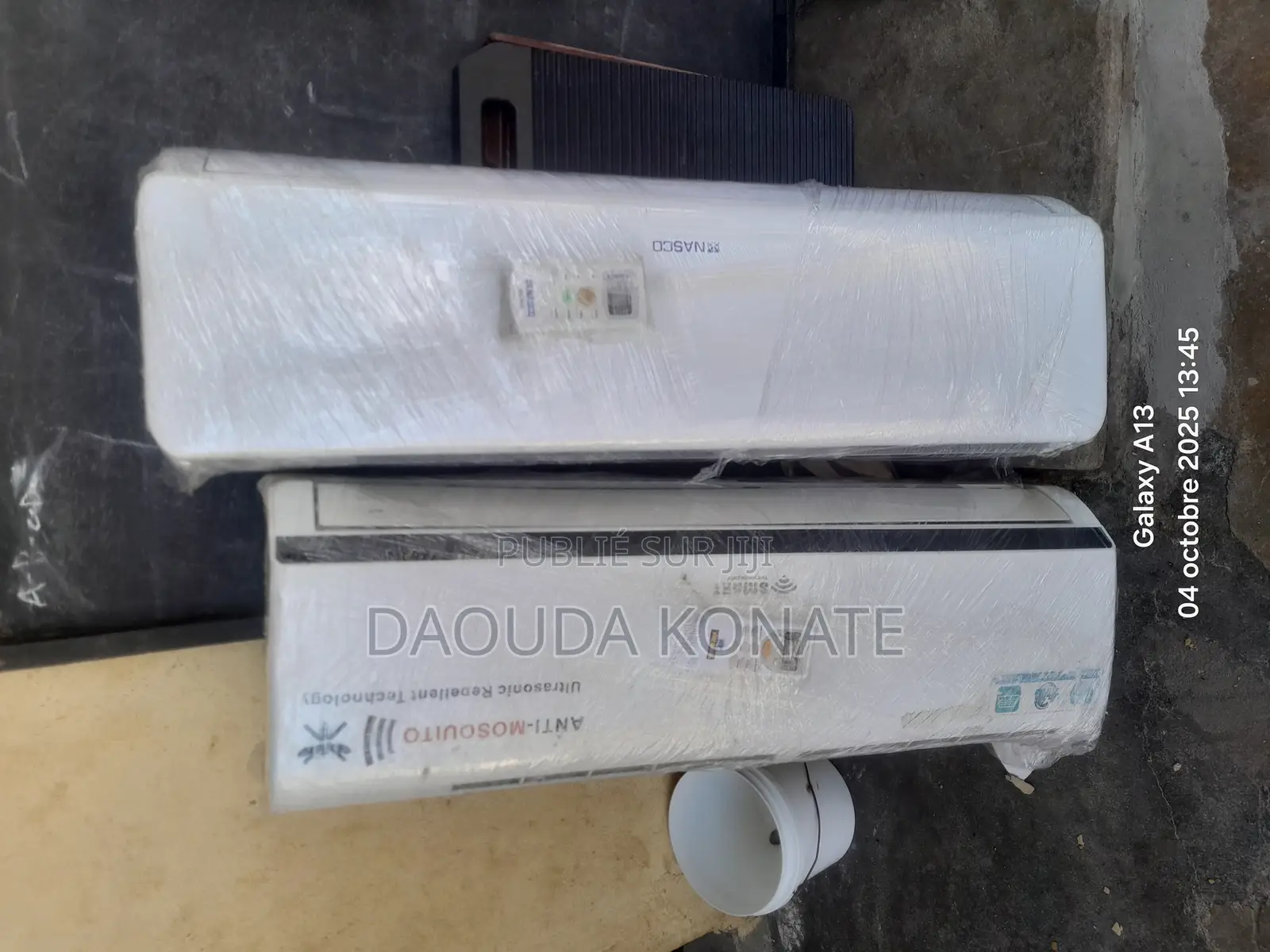 Ventilateur Split Avec Son Commande