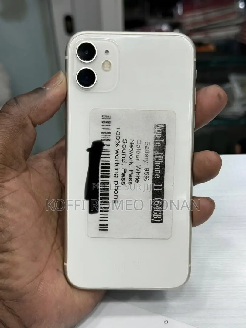 New Apple iPhone 11 64 GB Blanc