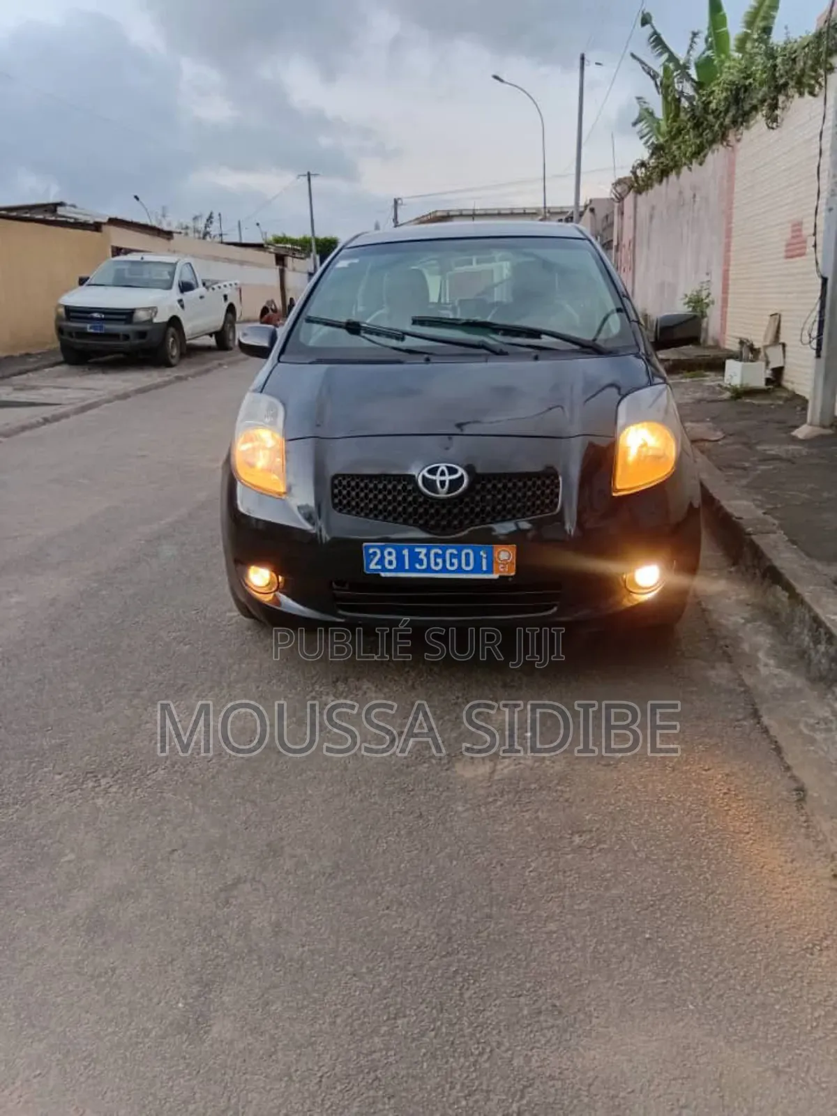 Toyota Yaris 2007 Black