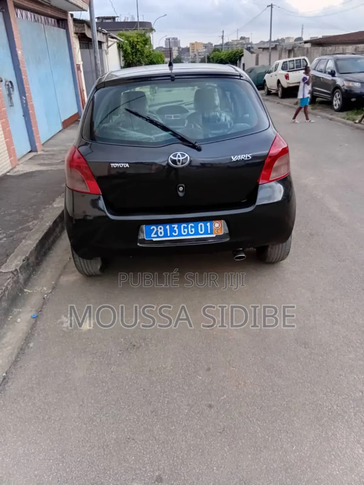 Toyota Yaris 2007 Black