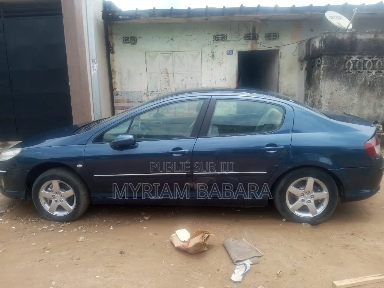 Peugeot 407 2006 Blue