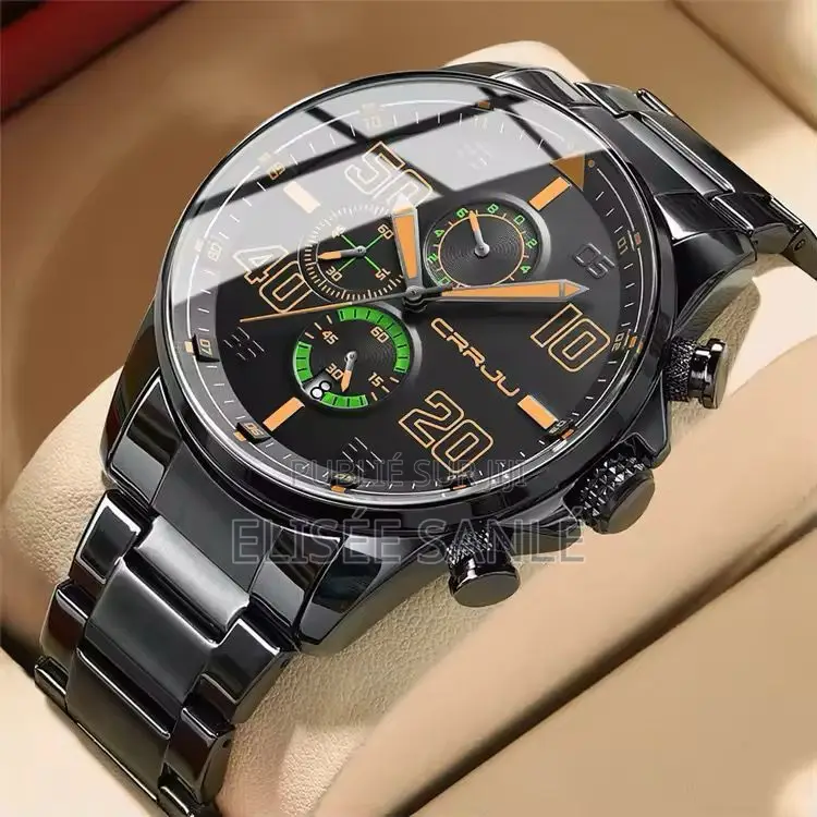 Montre À Quartz Tendance Crrju 
Etanche