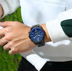 Montre À Quartz Tendance Crrju 
Etanche