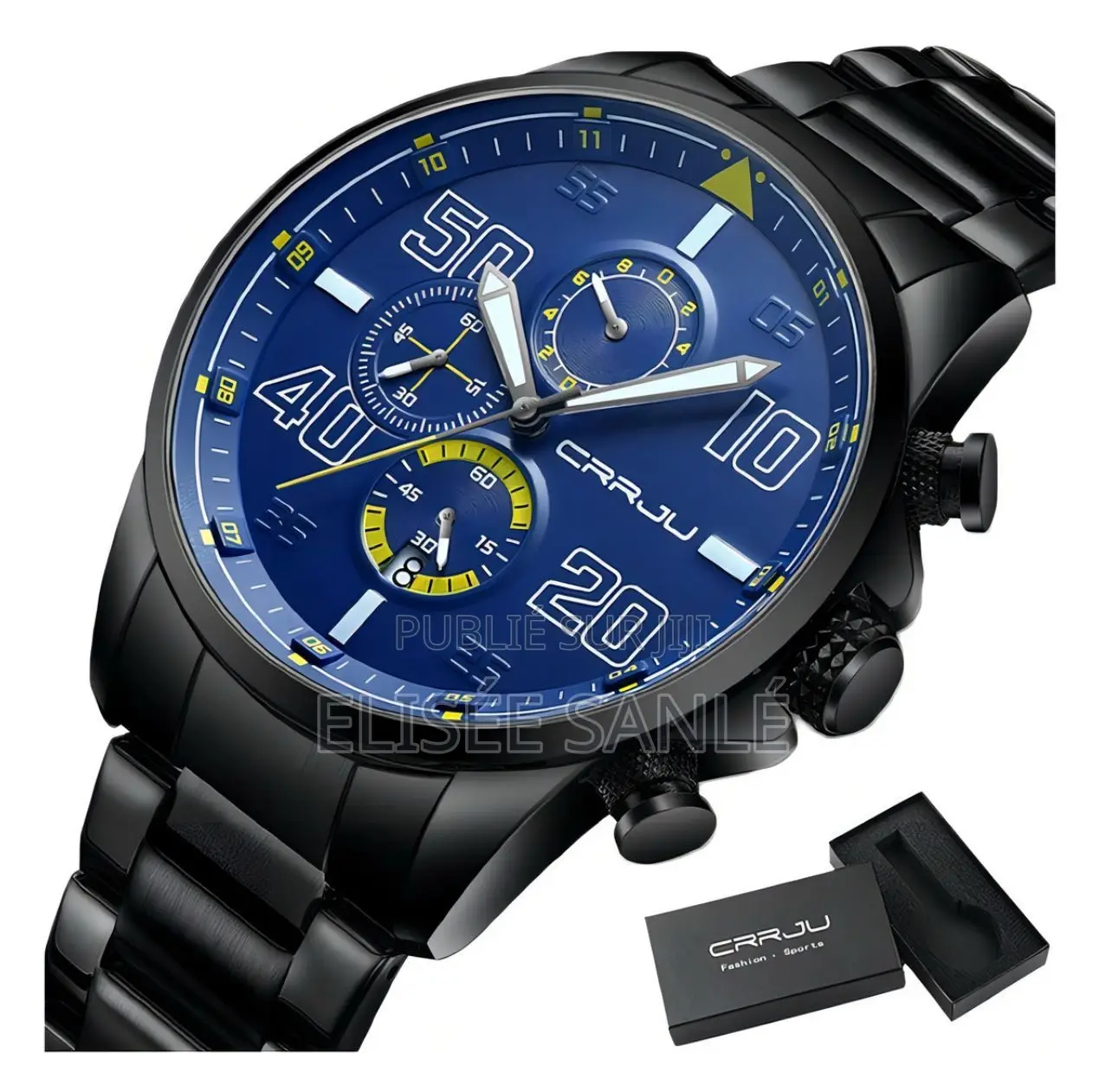 Montre À Quartz Tendance Crrju 
Etanche