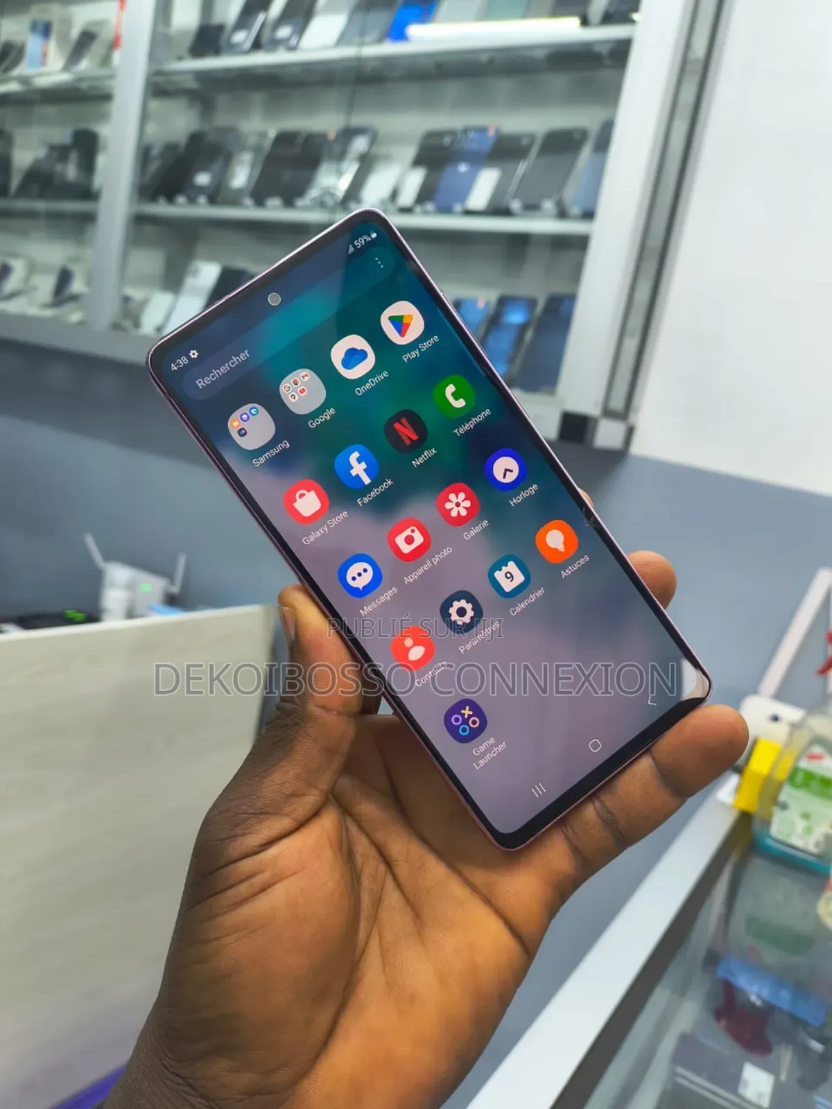 Samsung Galaxy S20 128 GB Or rose